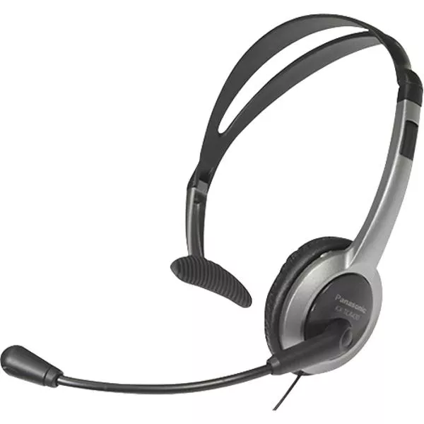 Panasonic KX-TCA430 Comfort-Fit Foldable Headset w/Flexible Noise-Cancelling