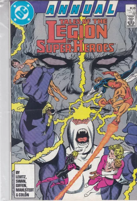 Dc Comics Tales Of The Legion Of Super-Heroes Annual #5 1987 Same Day Dispatch