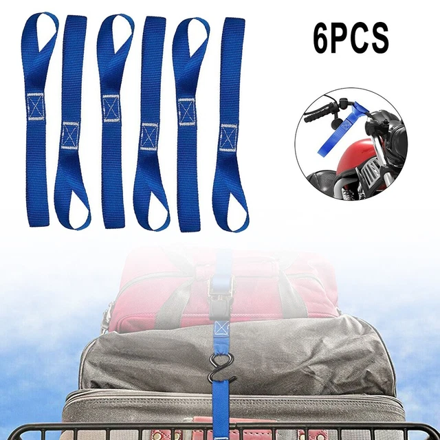 Sangle à Cliquet Pour Bagages 12 M - Polyester Résistant - Boucle Métal Sécurisée - Transport, Déménagement, Cargo - Couleur Orange