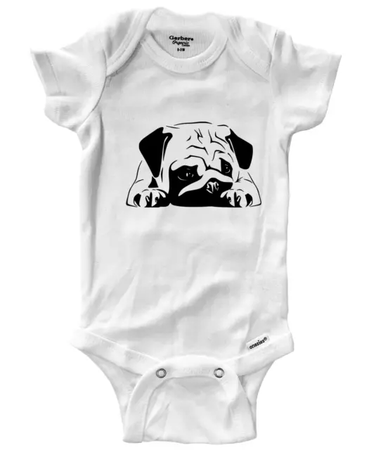 Sleeping Dog Nap Time Cute Napping Dog Baby One-Piece Bodysuit Newborn Outfit