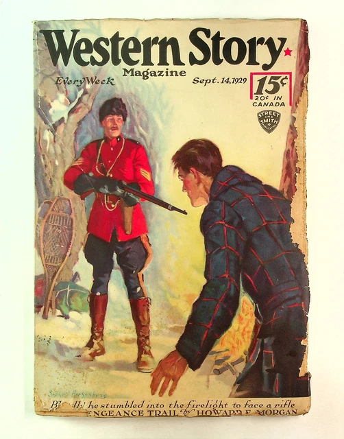 Western Story Magazine Pulp 1st Series Sep 14 1929 Vol. 89 #5 GD/VG 3.0