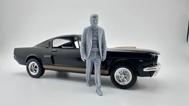 Figurine en Résine Du Lieutenant Frank Bullitt (Steve McQueen) Film