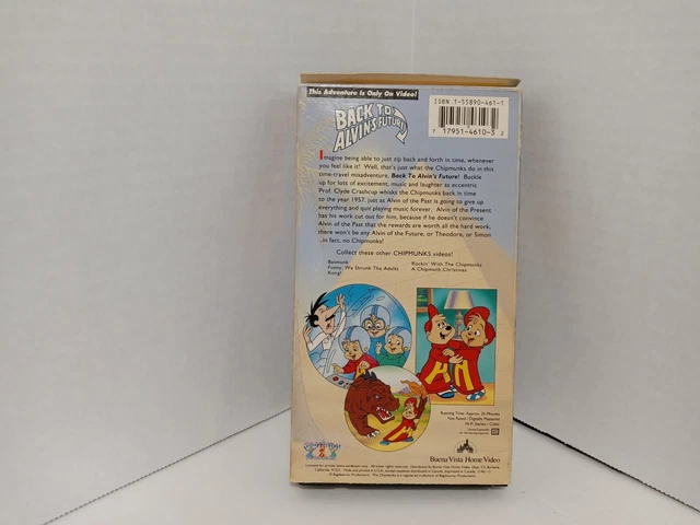 ALVIN AND THE Chipmunks Go to the Movies - Back to Alvins Future VHS £3