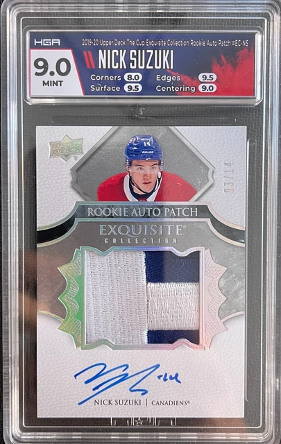 Nick SUZUKI RC 3/14 * 2019-20 The Cup Exquisite Rookie Patch Auto RPA *STUNNING*