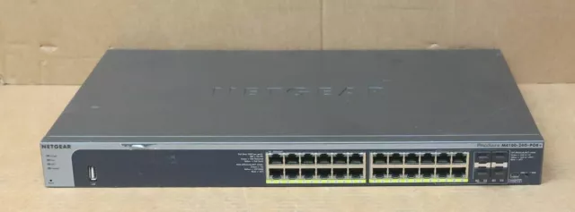 Netgear ProSAFE M4100-24G-POE+ 24-Port Layer 2+ GbE PoE+ Switch GSM7224P