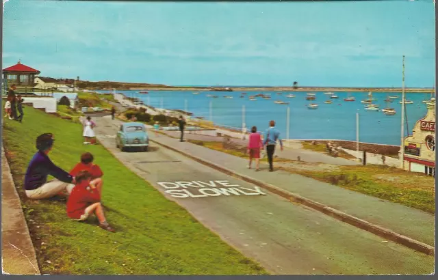 Holyhead, Anglesey - Newry Beach - postcard c.1960s