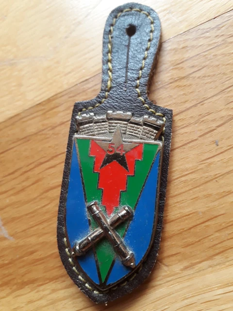Insigne collection militaire 54 régiment artillerie Hyères - Insignes - Pucelles - Fourragères (12652678