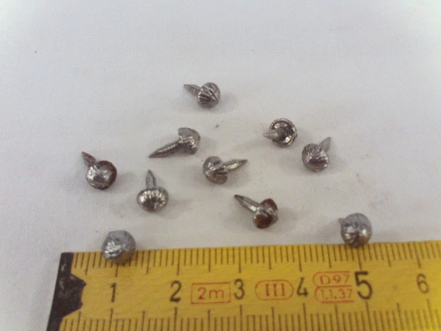 Lot De 65 Vis à Bois Tête Ronde - 8.5x50 - Ancien Stock Quincaillerie - Sans Marque