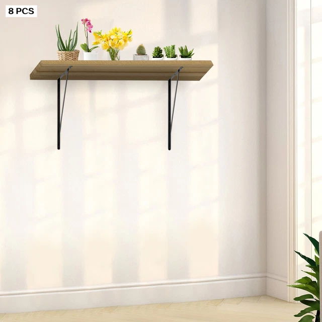 Heavy Duty Shelf Bracket 20'' x11.8'' Metal Shelf Brackets Triangle Wall Shelf