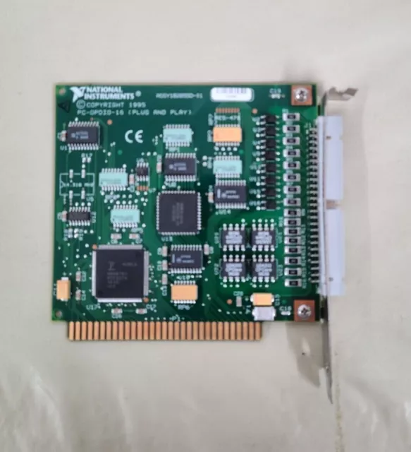 National Instruments PC-OPDIO-16 Optically Isolated Digital I/O Board For PC