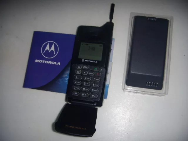 Motorola 8900 Dual Band International 1997 Gsm Originale Unlocked+Batteria Nuova