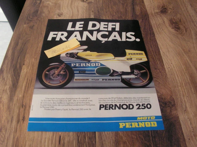 Autocollant Vintage Thierry Espie Motosprint - Années 80 - Original