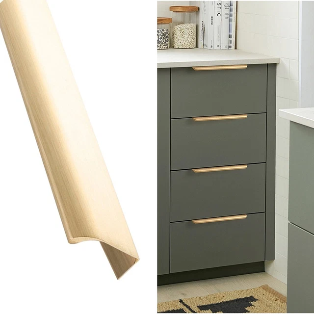 Maniglie A Ventosa 2 Pezzi - Adsorbente Forte Per Porte, Frigorifero, Armadi, Argento - Foto 2