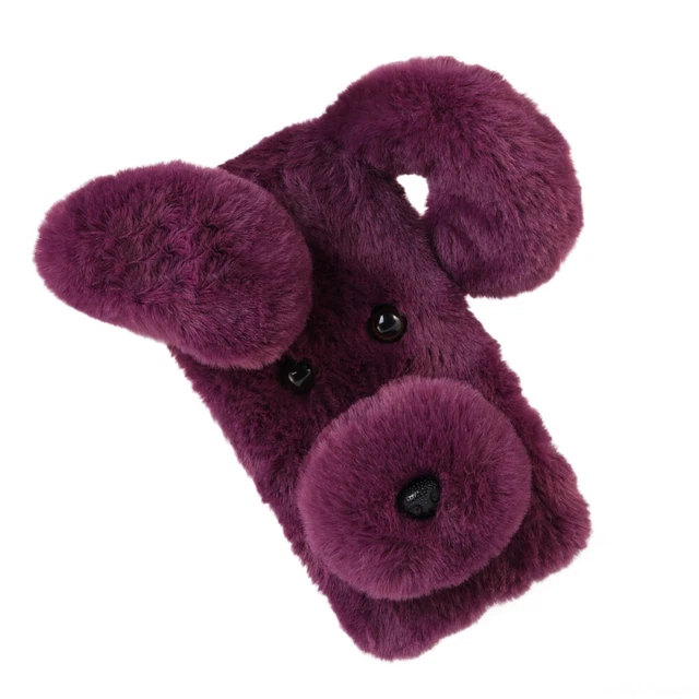 Coque pour téléphone à motifs en peluche douce Mignon Mode Hiver Garder 5