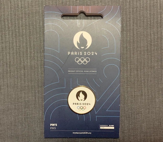 B10 PINS PARIS 2024 Olympic Games Zamac 24mm DRAGON JO OG Olympic Game