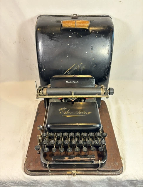 Toy Jouet machine à écrire simplex Typewriter Modèl T Début 1900