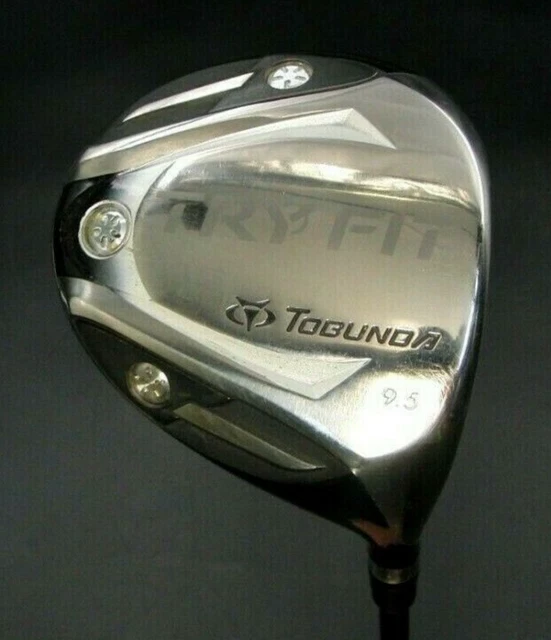 Japanese Tobunda Tryfit 9.5° Driver Regular Graphite Shafts Elite Golf Grips