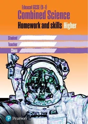 Edexcel GCSE 9-1 Combined Science Homework Book Higher Tier (Homework for Scienc