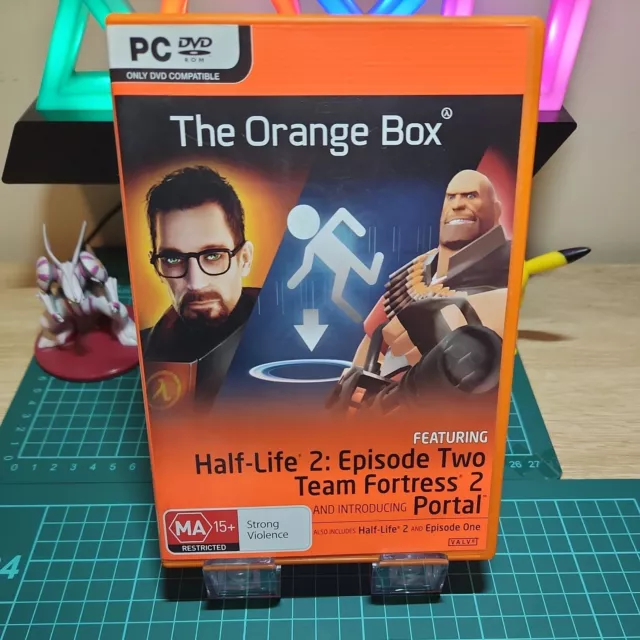 THE ORANGE BOX- Half Life 2 Team Fortress 2 & Portal CD ROM PC Free🇦🇺Postage