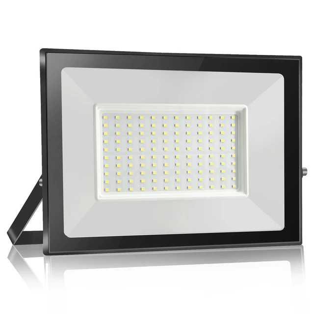 2x LED Fluter 100W Flutlicht Strahler Scheinwerfer Außen Baustrahler Kaltweiß DE 2