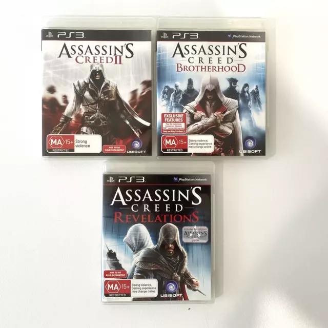  Assassin's Creed 1 & 2 - Ubisoft Double Pack (PS3) : Video Games