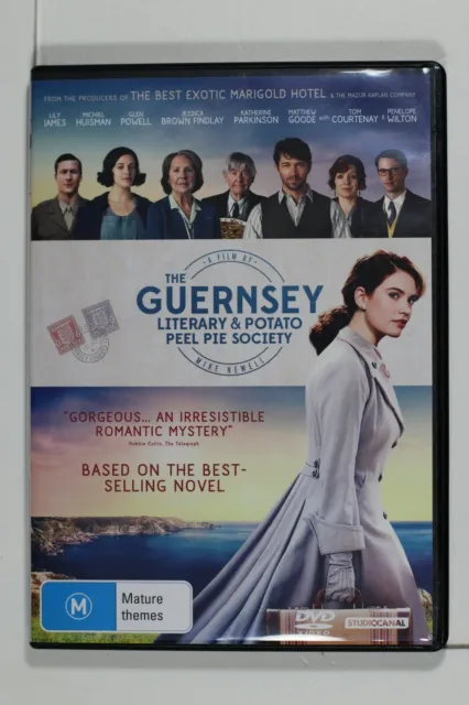 Isoleren Appal Flikkeren THE GUERNSEY LITERARY And Potato Peel Society (DVD, 2018) Lily James R4  Drama $7.00 - PicClick AU