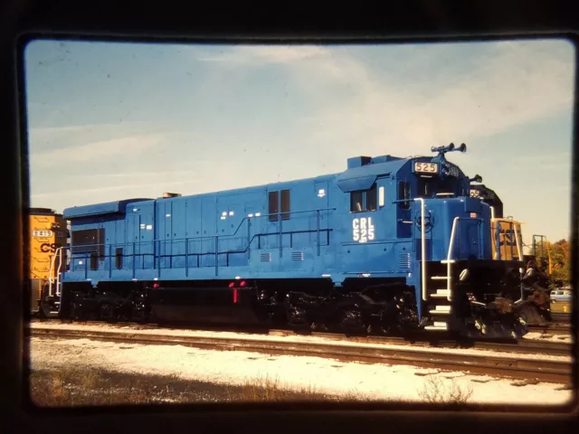 ZC14 TRAIN SLIDE Railroad Short Line CRL 525 Willard 1991