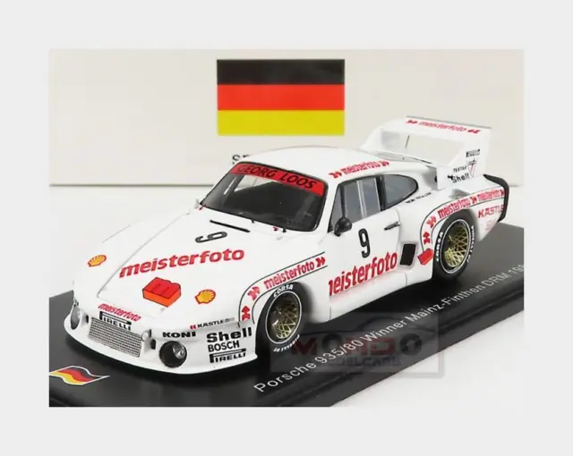 1:43 SPARK Porsche 935/80 #9 Winner Mainz-Finthen Drm 1980 Bob Wollek SG461