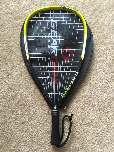 Gear Box GB50 Racquetball Racquet + Cover Nice*** Gear Box GB50 Racquetball Racquet + Cover Nice***
