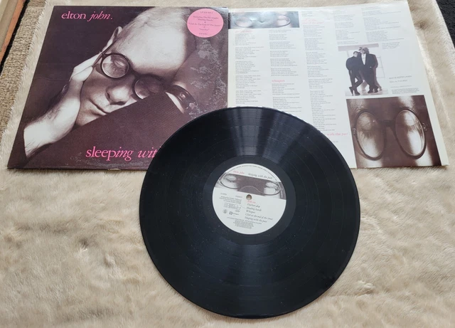 ELTON JOHN - Sleeping With The Past Uk Vinyl Lp 1989 Ejlp4 Pop £3.29 ...