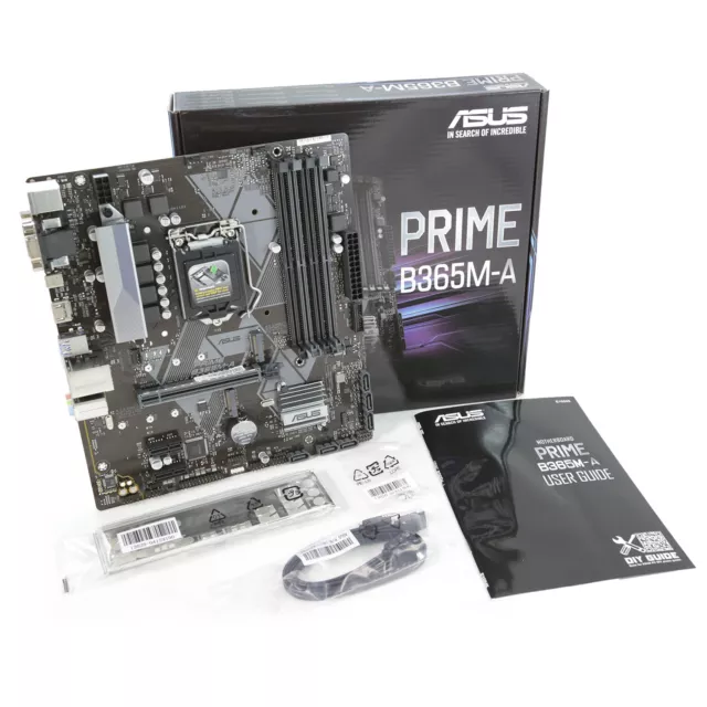 Asus PRIME B365M-A mATX Mainboard / Motherboard Sockel LGA1151 [Neu] 3