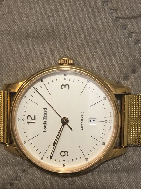 Montre Louis Erard Automatique Homme - Neuve Sans étiquette, Mouvement Mécanique, Style Classique