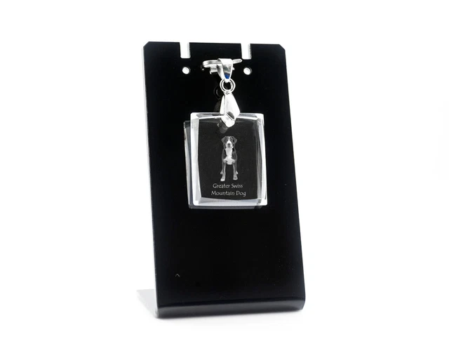 Greater Swiss Mountain Dog, Dog Crystal Necklace, Quality, Crystal Animals CA