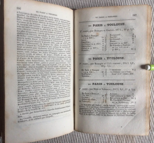 livre ancien poste aux lettre relais voyage chevaux postillon plan France Belge 6