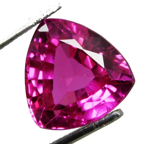 Pietra Rosa PIETRA PREZIOSA SFUSA naturale certificata 14,80 carati kunzite rosa ...