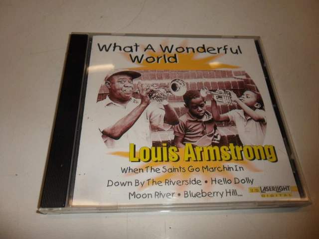 AUDIO CD LOUIS Armstrong - What A Wonderful World |Nuovo| EUR 7,50