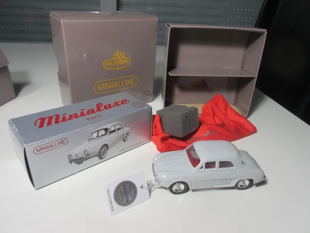 Boîte Vide MINIALUXE – Série Luxe – Renault Dauphine – Jouet GCO D'occasion