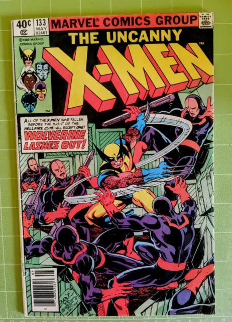 Uncanny X-Men #133 1980 Wolverine's 1st solo cover & Adventure 6.0ish