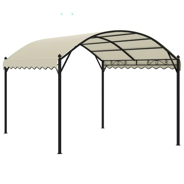 4x3m Pavillon Pergola Gartenpavillon Gartenzelt Terrassenpavillon Anbaupavillon