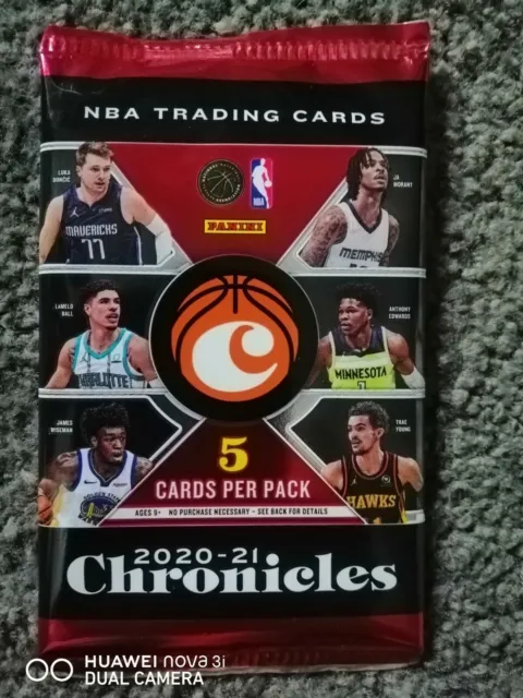 2020-21 Panini Chronicles NBA Basketball Cards Sealed Blaster Packs