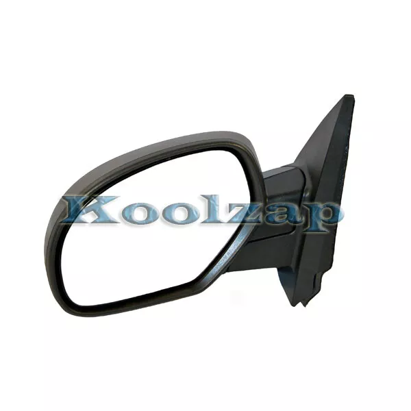 For 07-13 Silverado Pickup Truck Manual Black Foldinging Door Mirror Left Side