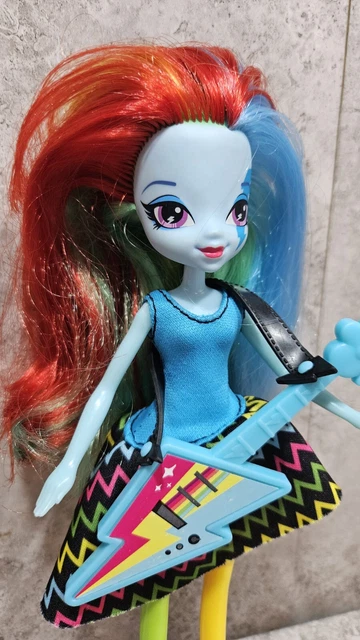 My Little Pony Equestria Girls Doll Rainbow Dash Rainbow Rocks With Rockin... 2