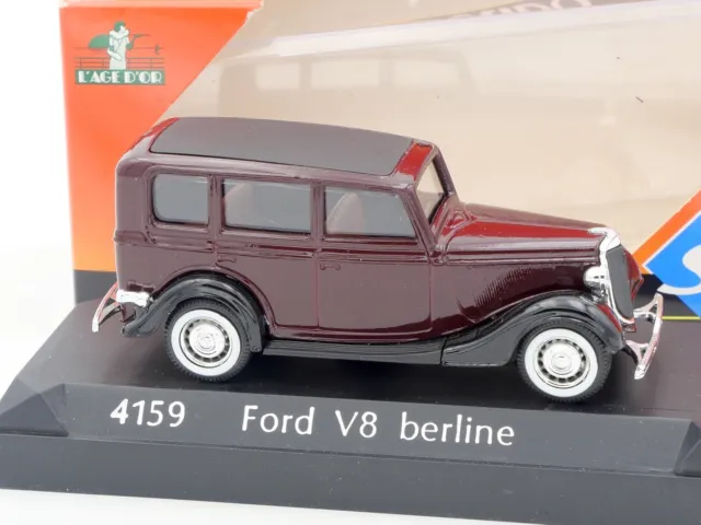 Solido 1/43 Ford V8 Berline #4159 Avec Sa Boite