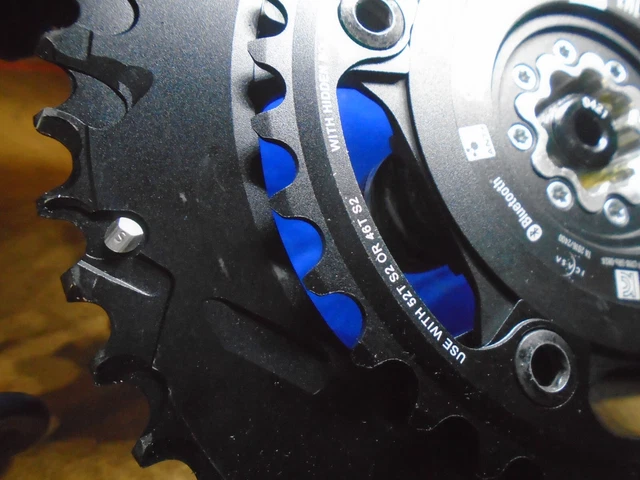 Quarq DZERO Straßenleistungsmesser 170 mm 52./36T schwarz ¬ 5
