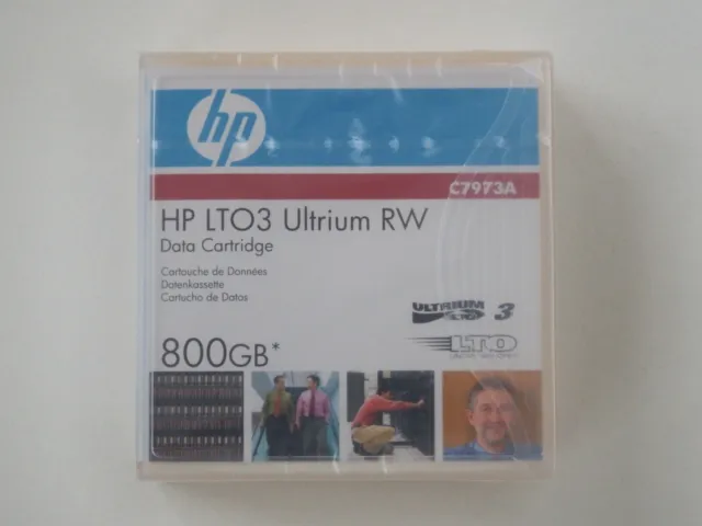 HP LTO-3/Ultrium-3 Data Tape/Cartridge 400/800GB C7973A NEW