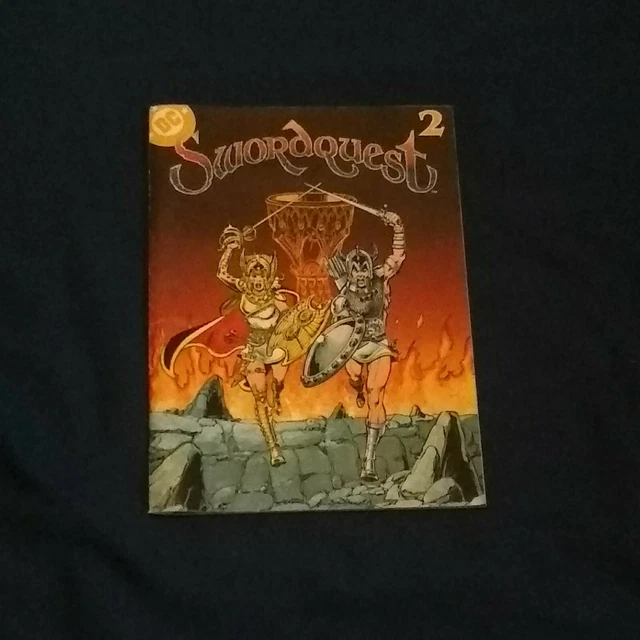 SWORDQUEST 2 FIREWORLD DC Mini Comic