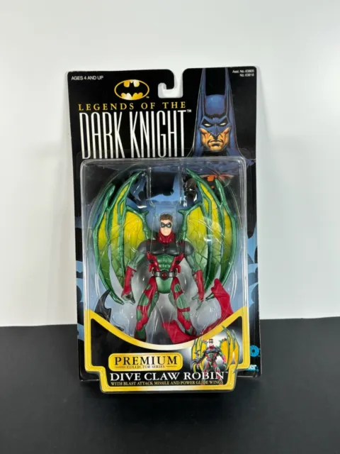 1996 Kenner Batman Legends of the Dark Knight DIVE CLAW ROBIN Action Figure