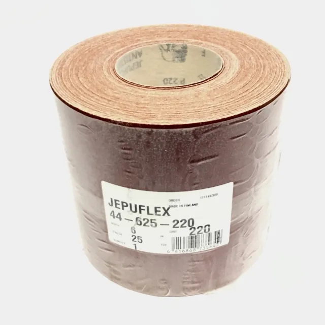 Mirka 44-625-220 Jepuflex 6” X 25” Sanding Belt 220 Grit