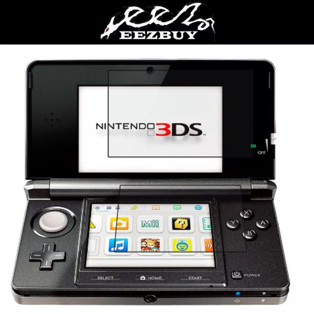 UP & DOWN Clear LCD Screen Protector Film for 2014 New Nintendo 3DS