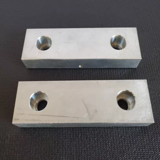 1 Sets - 6 X 2 X 3/4 Soft Jaws Aluminum - Fits Kurt 6" Vises – MADE IN USA